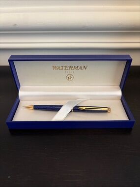 Waterman Blue & Gold mechanical pencil - Luxury Home Office Gift